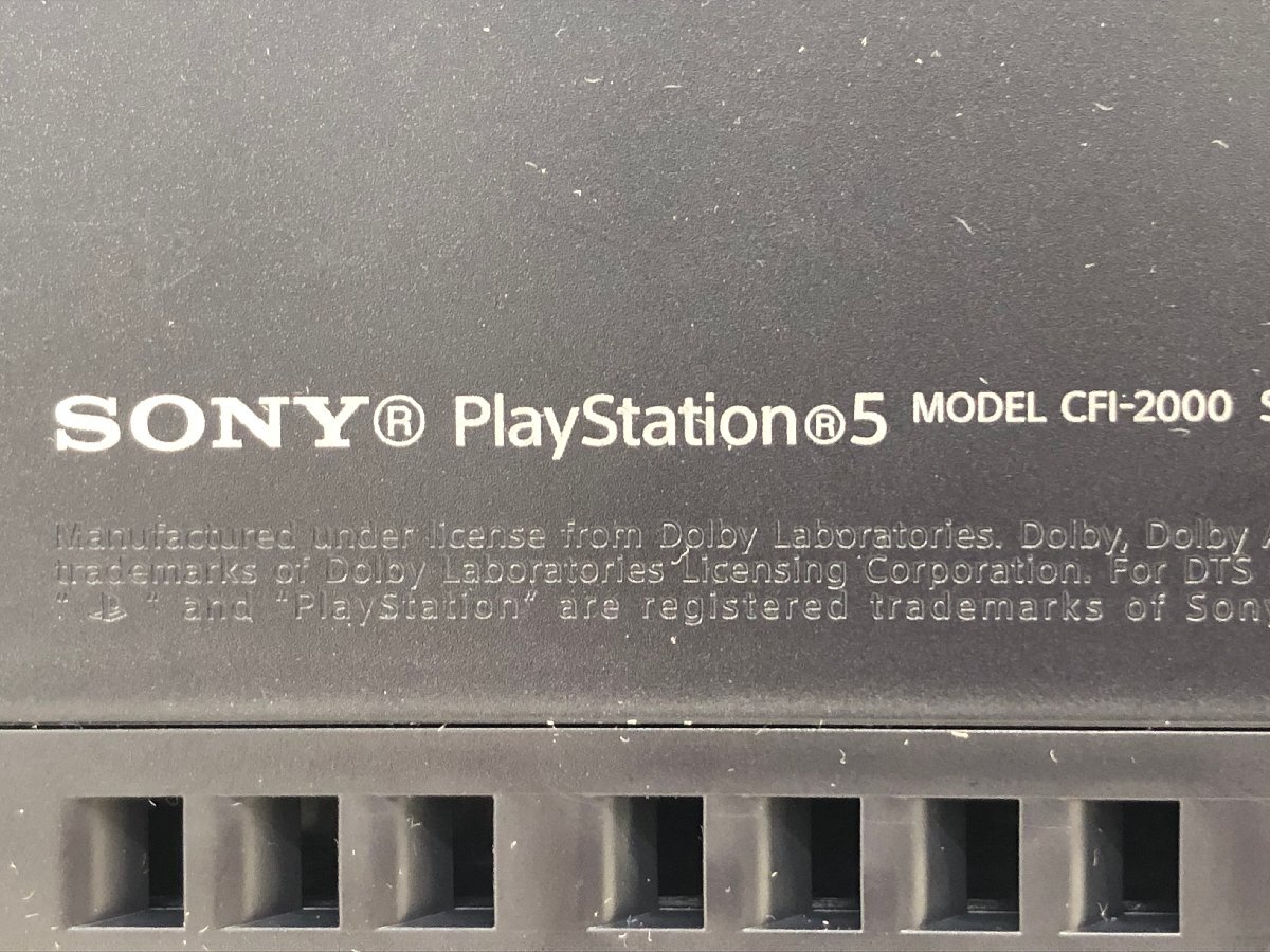 ◇【2】初期化済 SONY PlayStation5 CFI-2000 1TB ディスクエディション 新型 ソニー プレイステーション5 PS5 同梱不可 1円スタート同梱_画像8