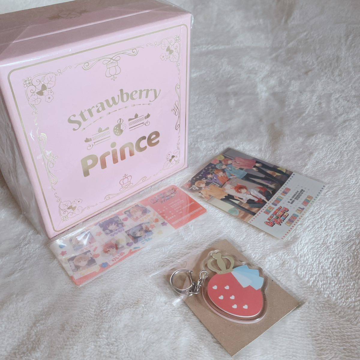 すとぷり グッズ CD 特典付き 限定生産版 莉犬 さとみ るぅと ころん ジェル ななもり。Strawberry Prince 豪華タイムカプセルBOX盤の画像1