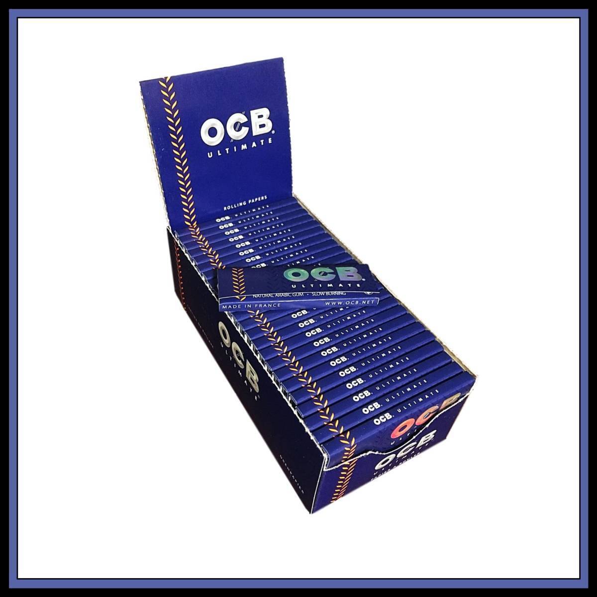 【送料無料】 OCB ULTIMATE アルティメイト ペーパー 20個セット  手巻き タバコ 煙草 ローリングペーパー B662の画像2