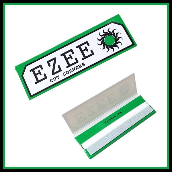【送料無料】 EZEE ペーパー グリーン 緑 50個セット　　　リズラ 手巻き タバコ 煙草 スモーキング ローリング B555_画像3