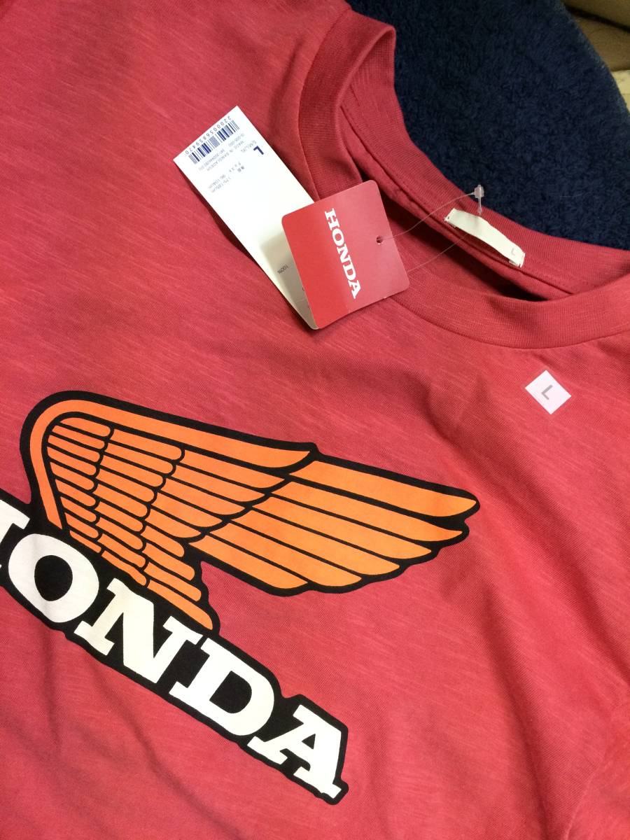 春祭 新品 Gu Honda 人気完売 ウィング プリント Tシャツ ピンクオレンジ L 即決送料無料 Dejapan Bid And Buy Japan With 0 Commission