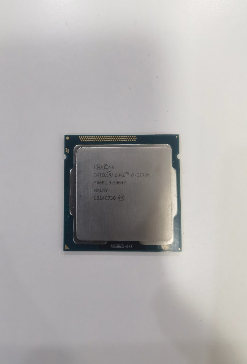 Intel CPU Core i7 3770K LGA【中古】CPU_画像1
