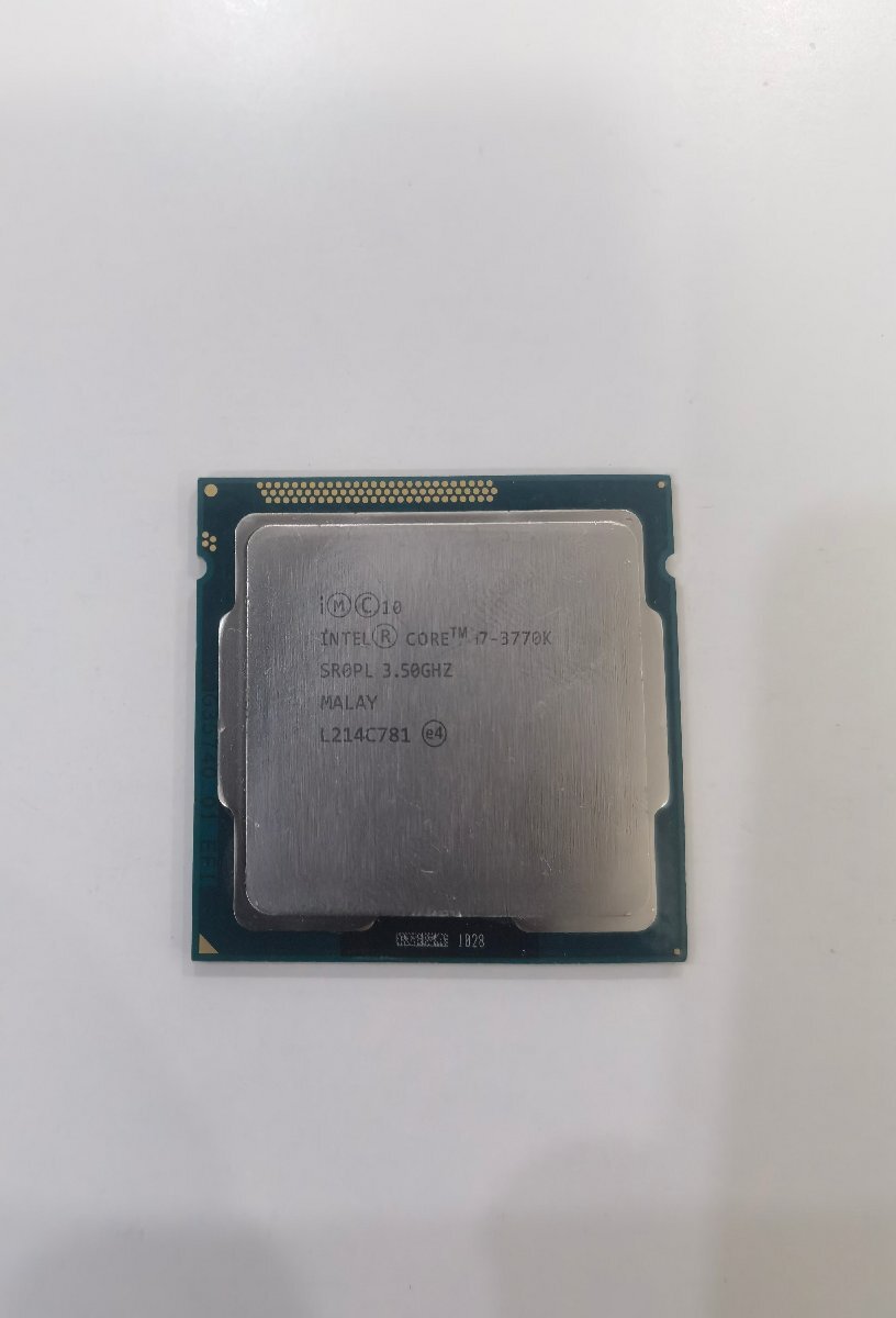 Intel CPU Core i7 3770K LGA【中古】CPU_画像1
