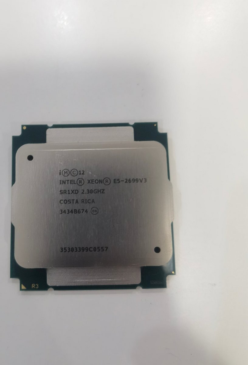 Intel CPU XEON E5 2699V3 LGA【中古】CPUの画像1