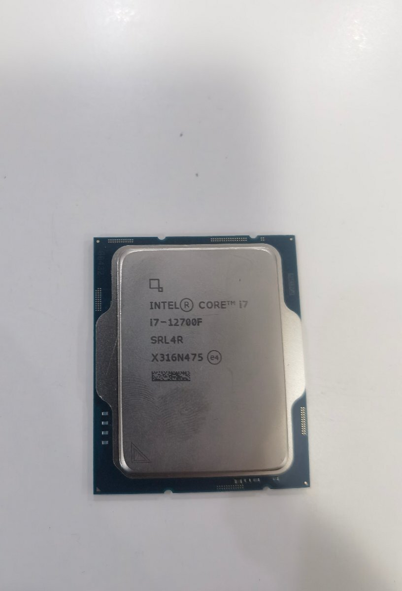 Intel CPU Core i7 12700F LGA【中古】CPUの画像1