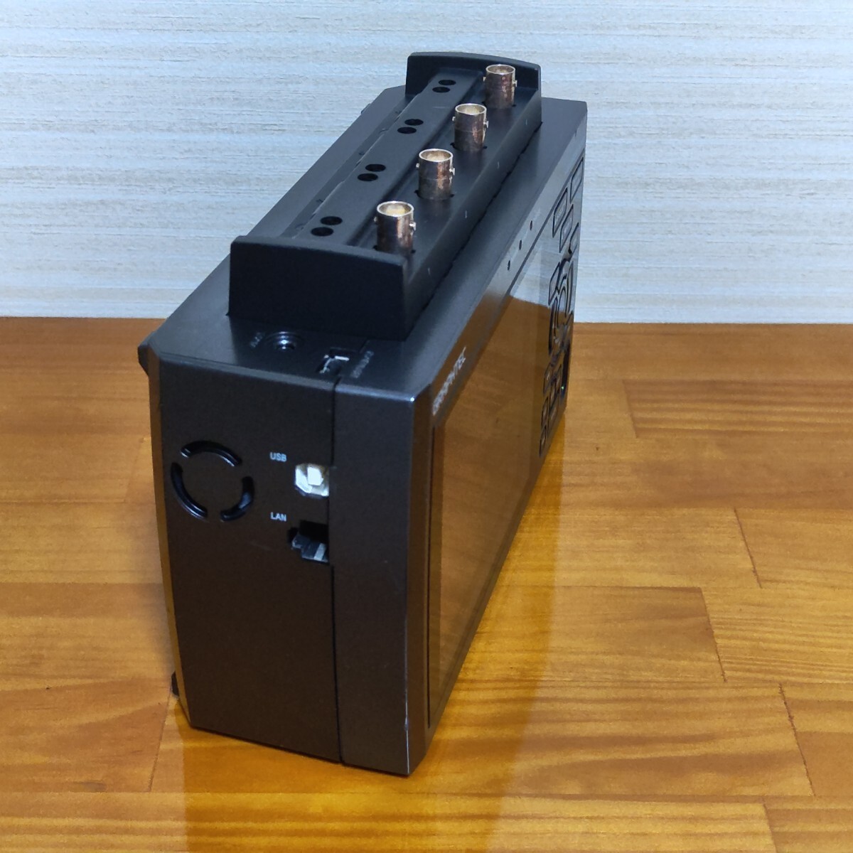 GRAPHTEC GL900 4ch データロガー ジャンク品 【グラフテック midi LOGGERの画像6