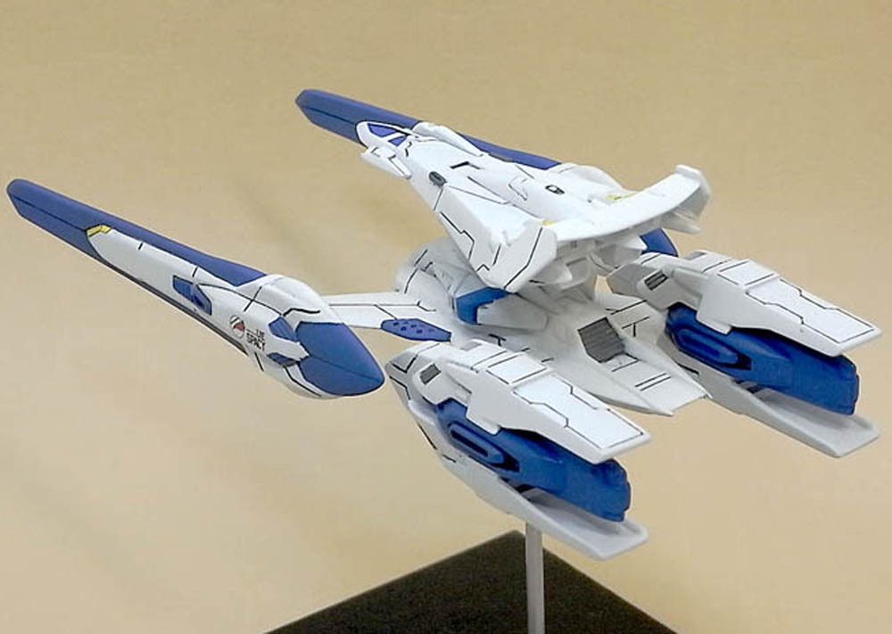 皇帝ブランド 機動戦艦 ナデシコ 1/1800 ナデシコB ガレージキット ガレキ レジン ホビコン ワンフェス TFO トレフェス JAF-CON キャラホビ_画像2