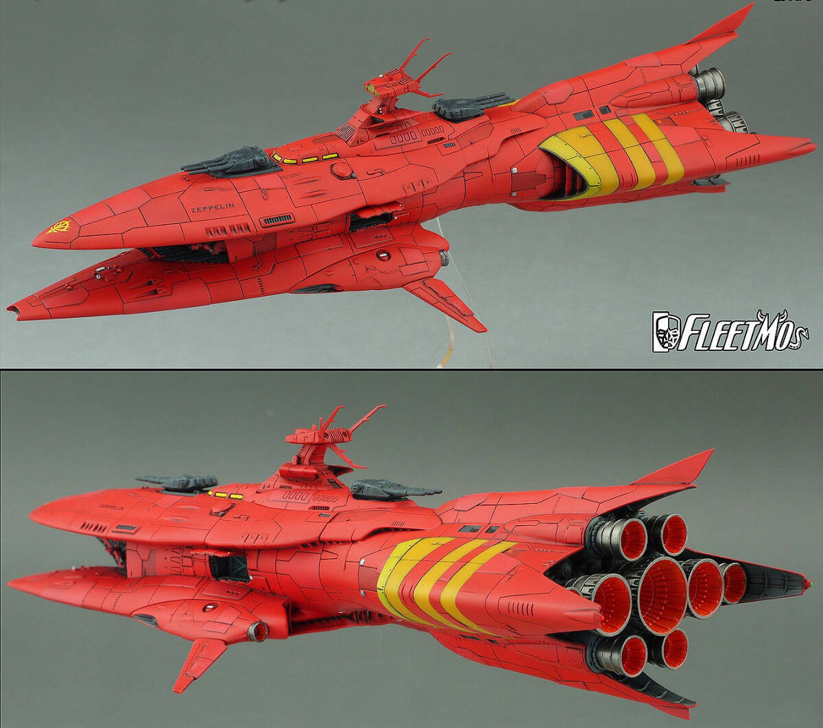 FLEETMO 1/1700 ティベ型 高速重巡洋艦 グラーフ・ツェッペリン FLEETMO 1/1700 ティベ型 高速重巡洋艦 グラーフ・ツェッペリン