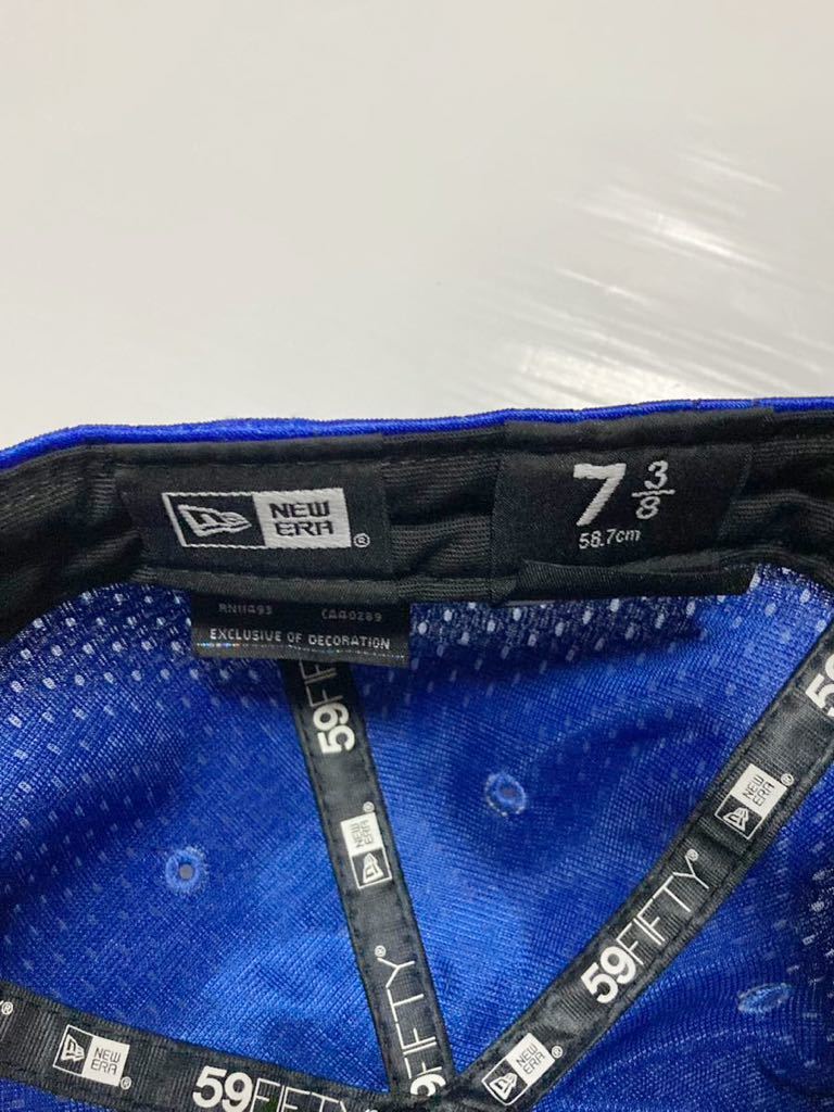 送料無料 横浜DeNAベイスターズ ニューエラ ビジター オーセンティック キャップ 7 3/8 58.7cm 即決 NEW ERA プロコレ 桑原将志 直筆サイン