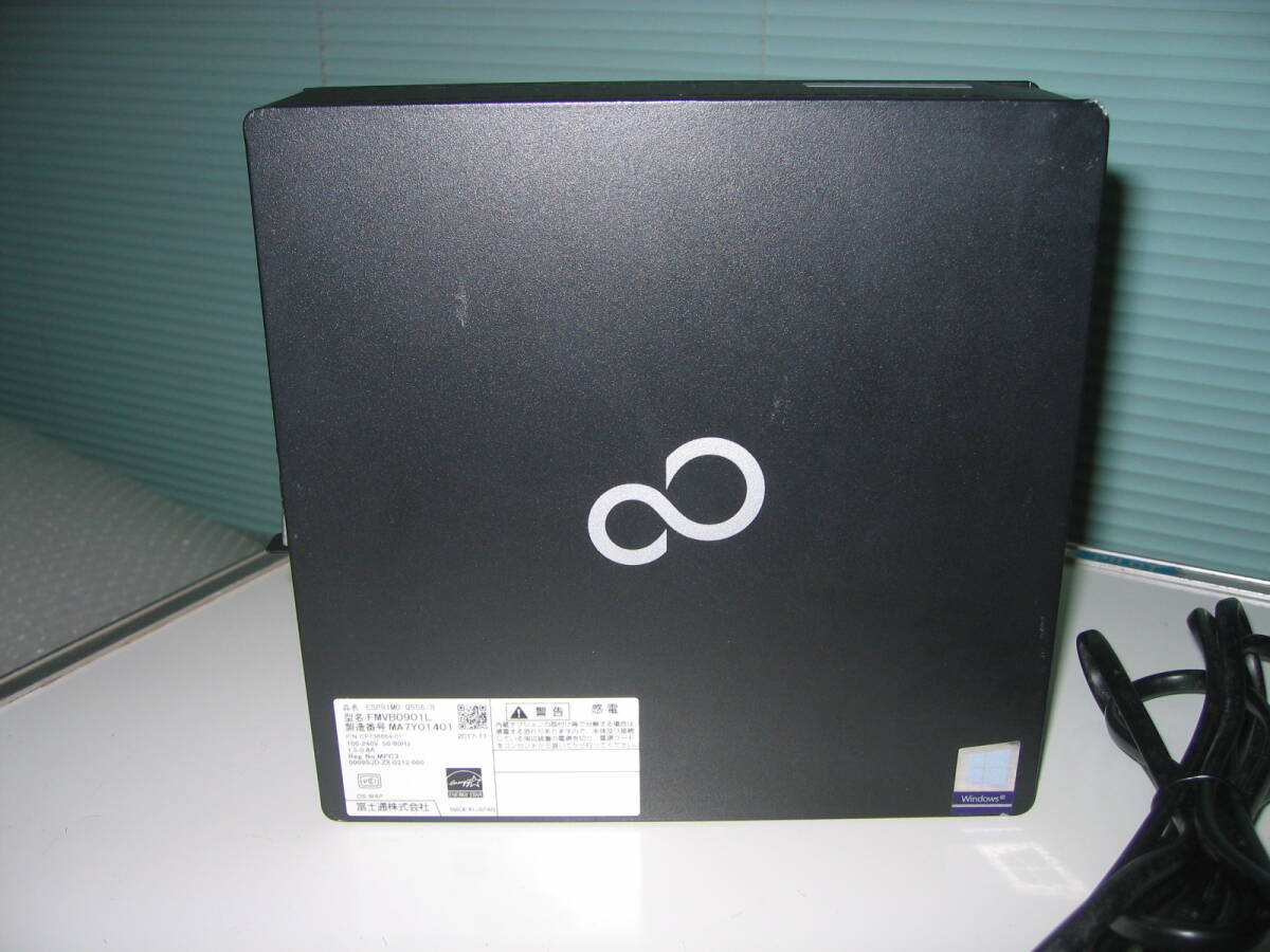  красивый Fujitsu маленький диск верх ESPRIMO Q556/R(FMVB0901L) Core i5- 6500T (2.5GHz) 6GB/500GB