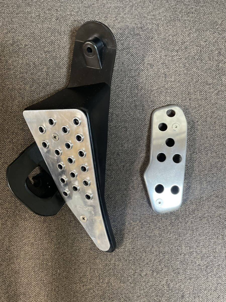 RX-7 FD3S 純正オプション アルミ アクセルペダル フットレスト RX-7 FD3S 純正オプション アルミ アクセルペダル フットレスト