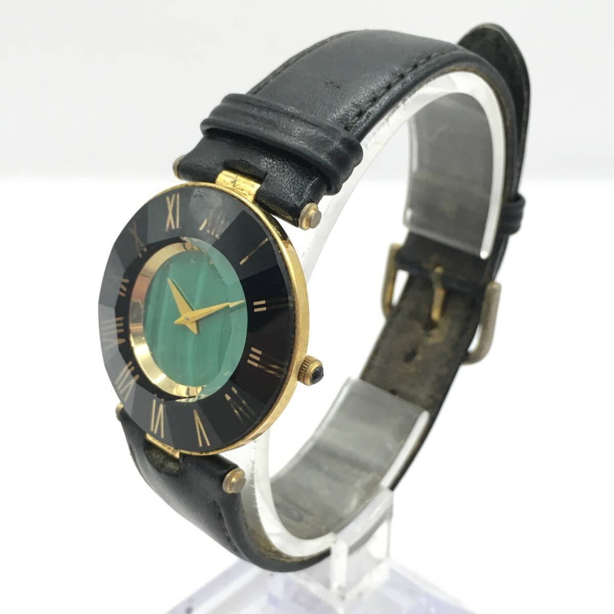 ○N12-316 JACOBSEN/ヤコブセン 2針 メンズ クォーツ 腕時計 レザーベルト の画像1