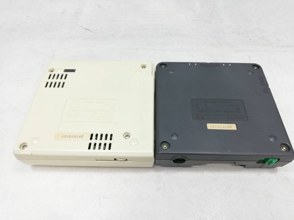 H242-245　NEC　ゲーム機本体　INTERFACE UNIT/IFU-30A CD PLAYER/CDR-30A Core Grafx/PI-TG3 PI-PD6コントローラー　4点まとめ【中古品】_画像8