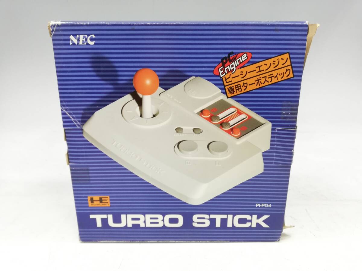 O242-81B【未使用品】NEC コントローラー HE TURBO STICK/ターボステック PI-PD4の画像6