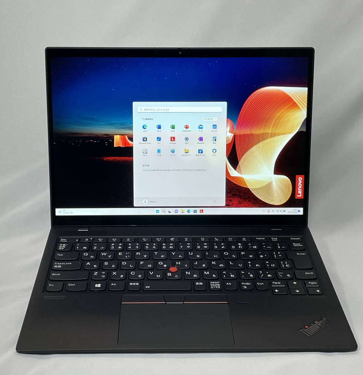 ジャンク扱い ThinkPad X1 nano Gen1 - MS Office 2021 - CPU i7 / MEM 16GB / 顔認証対応カメラー / SSD 1TB / Win11 Pro _画像2