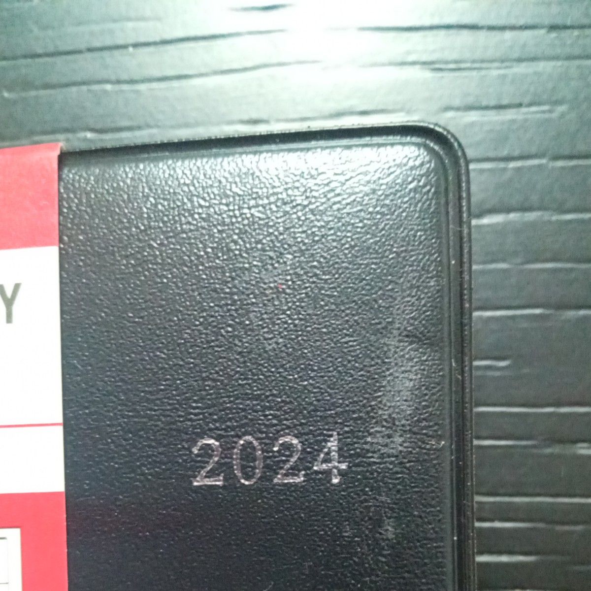 【2024年度版 手帳】 ナカバヤシ ビジネスダイアリー2024 レフト／ブラック BU-001C-24D