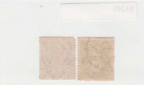 【日本切手】 田沢切手 2点 支那加刷 使用済み[S1295]_画像2