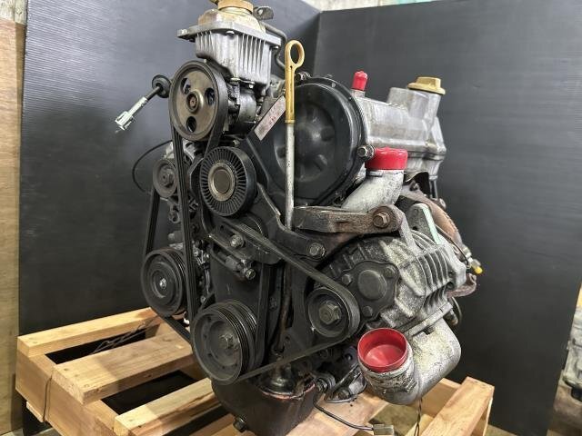 実働車 ヴィヴィオ RX-R 4WD KK4 エンジン スーパーチャージャー EN07Y 5MT マニュアル 圧縮測定 スーチャーの画像2
