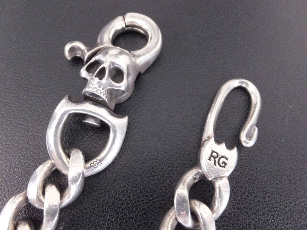 RUDE GALLERY WALLET CHAIN SKULL TYPE:ルードギャラリー ウォレットチェーン スカルクリップタイプ/Argent Gleam,magicaldesign,DEAL,_画像3