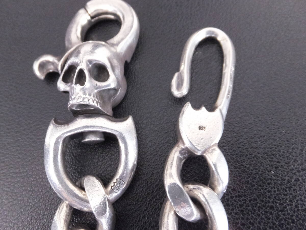 RUDE GALLERY WALLET CHAIN SKULL TYPE:ルードギャラリー ウォレットチェーン スカルクリップタイプ/Argent Gleam,magicaldesign,DEAL,の画像6