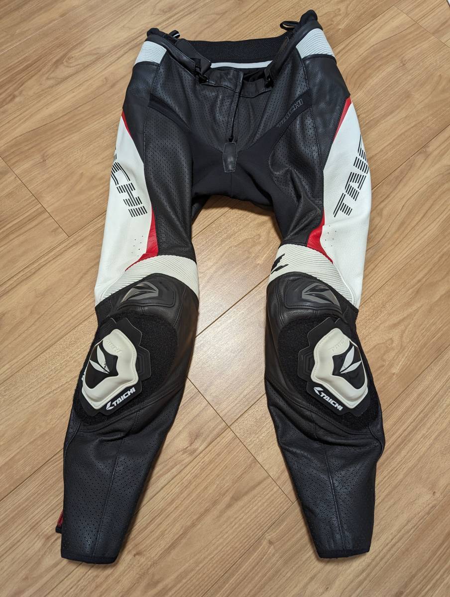 超美品 RS TAICHI アールエス タイチ RSY828 レザーパンツ Yahoo!オークション - RSタイチ RSY828 GMX アロー レザーパンツ XL