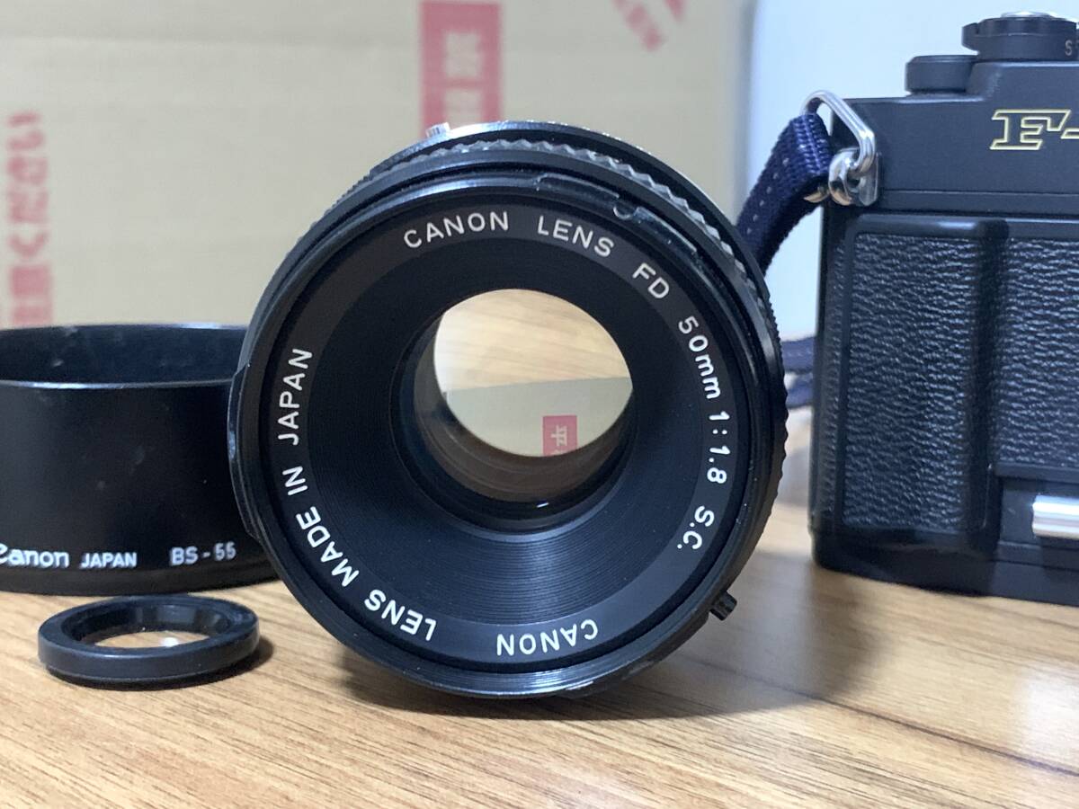 Canon F-1・CANON FD 50mm 1:1.8 s.c. 中古カメラ【福CL-210】_画像9