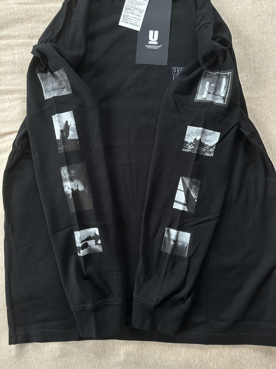 黒4新品 UNDERCOVER PINK FLOYD ANIMALS ロング Tシャツ 長袖 スウェット ピンクフロイド 23SS size 4 XL ブラック アンダーカバー メンズ