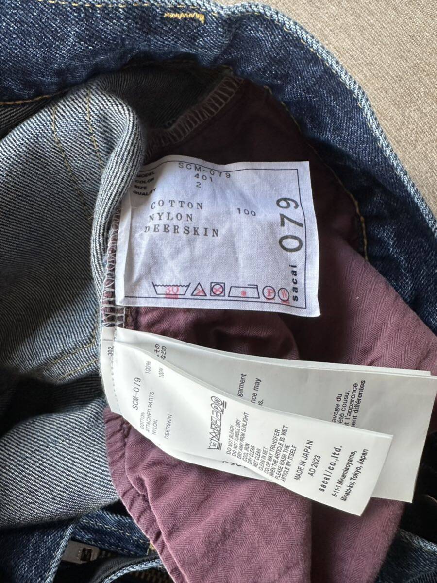 最終値下新品 sacai サカイ メンズ デニム パンツ ジーンズ 最終値下新品 sacai サカイ メンズ デニム パンツ ジーンズ