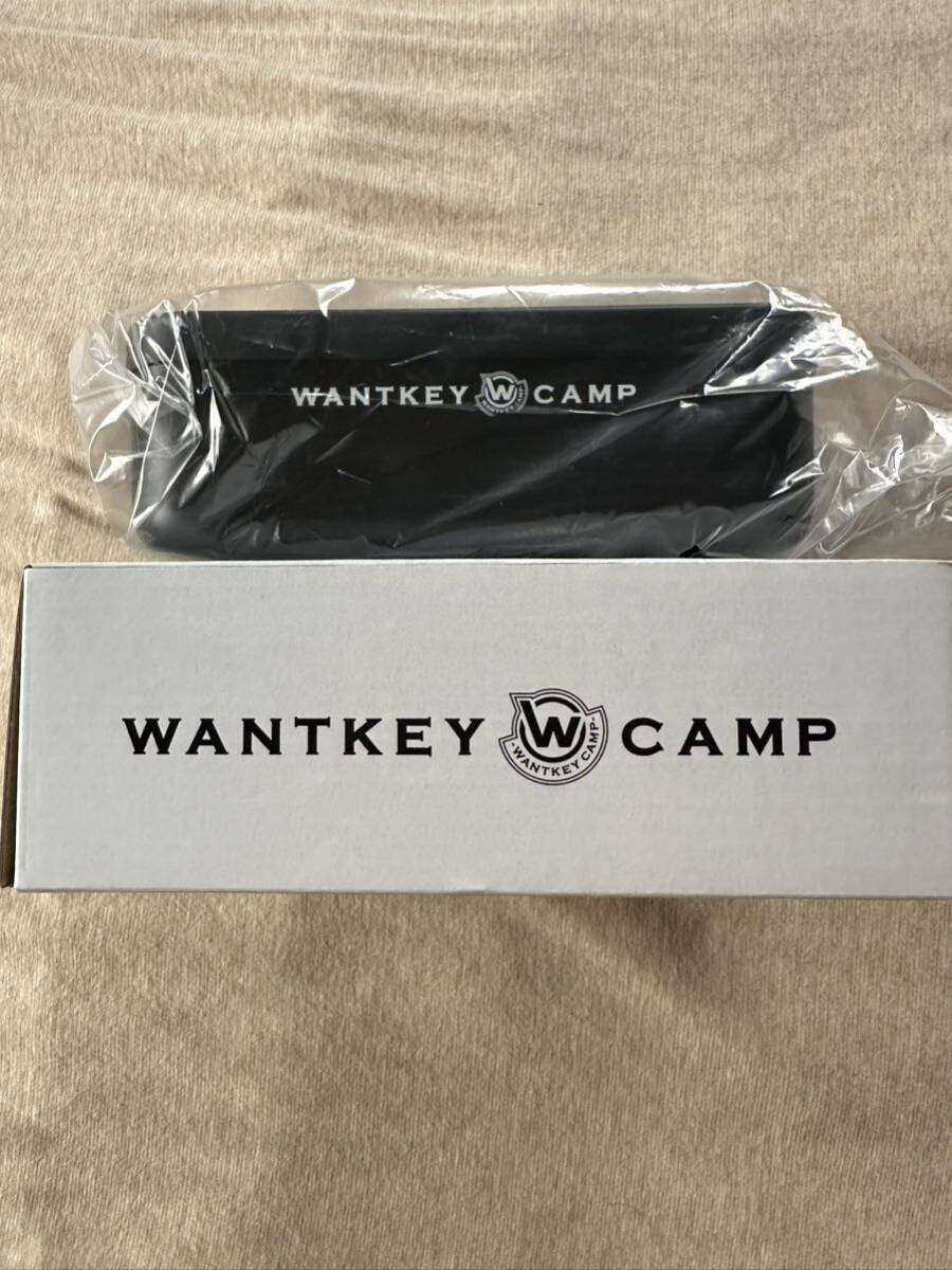 新品 WANTKEY CAMP × backcountry ストレージボックス マットブラック テーブル ウェア ゴールゼロ LEDランタン 小物入れ 収納ケース