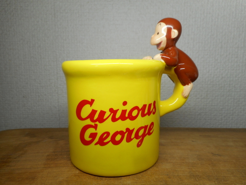 おさるのジョージ マグカップ 陶器製の画像2