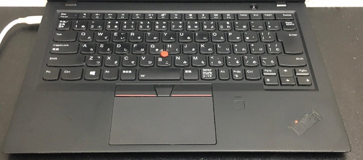 1円～ ■ジャンク LENOVO ThinkPad X1 Carbon / Core i5 8250U 1.60GHz / メモリ 8GB / SSD 128GB / 14型 / OS無し / BIOS起動可_画像3