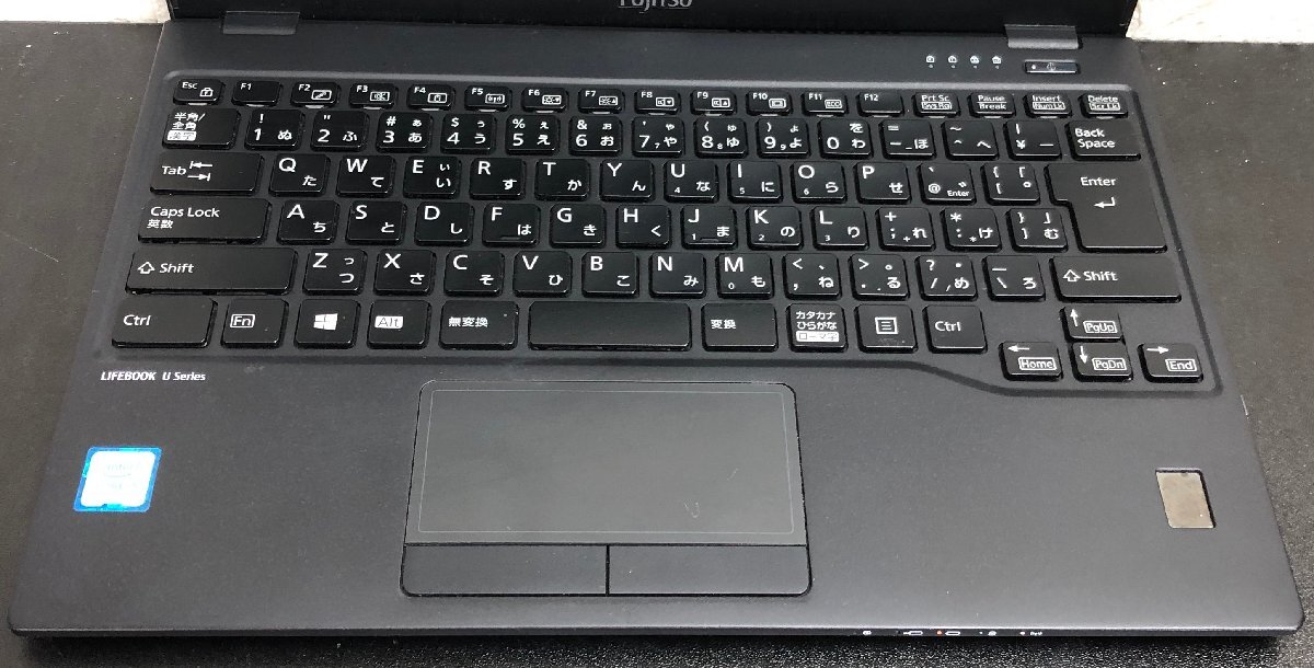 1円～ ■ジャンク 富士通 LIFEBOOK U939/B / 第8世代 / Core i5 8365U 1.60GHz / メモリ 8GB / SSD 128GB / 13.3型 / OS無し / BIOS起動可_画像3