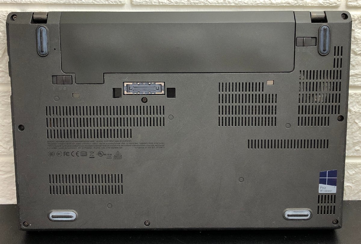 1円～ ■ジャンク LENOVO ThinkPad X270 / 第7世代 / Core i5 7300U 2.60GHz / メモリ 8GB / HDD 500GB / 12.5型 / OS有り / BIOS起動可_画像6