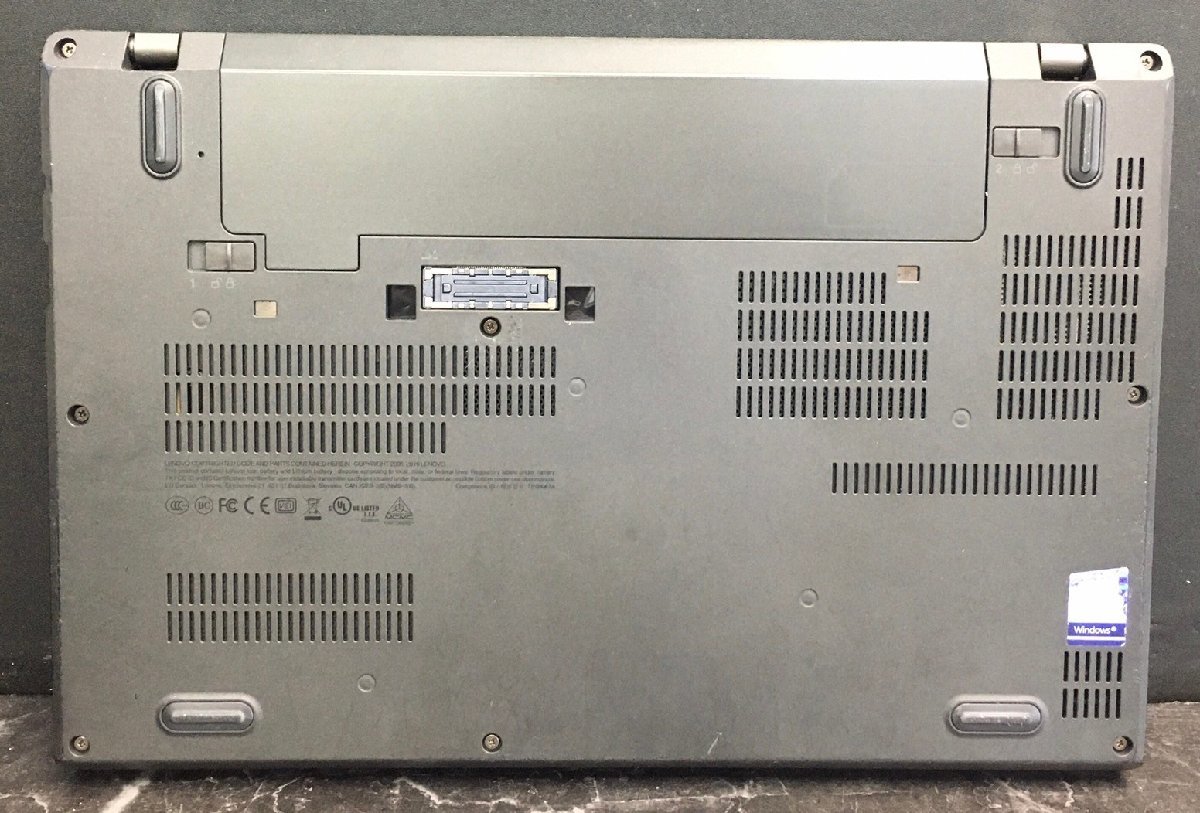 1円～ ■ジャンク LENOVO ThinkPad X270 / 第7世代 / Core i5 7300U 2.60GHz / メモリ 8GB / HDD 500GB / 12.5型 / OS有り / BIOS起動可_画像6