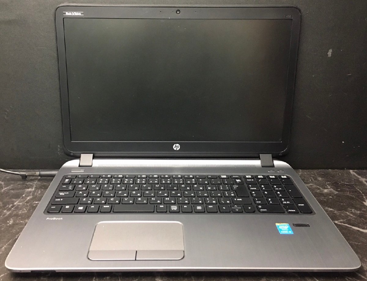 1円～ ■ジャンク HP PROBOOK 450 G2 / 第5世代 / Core i5 5200U 2.20GHz / メモリ 4GB / HDD 500GB / DVD / 15.6型 / 通電不可の画像1