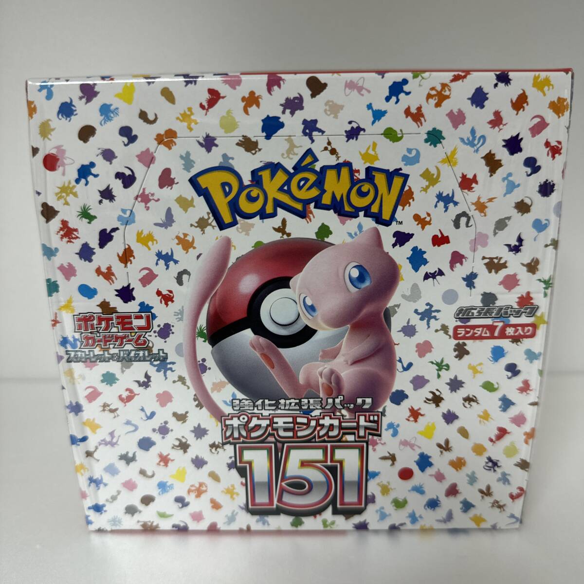 ポケモンカードゲーム スカーレット&バイオレット 強化拡張パック 「ポケモンカード151」 BOX 0328_画像1
