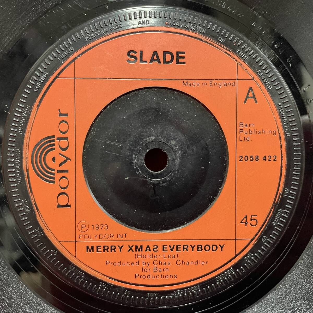 ◆UKorg7”s!◆SLADE◆MERRY XMAS EVERYBODY◆_画像1