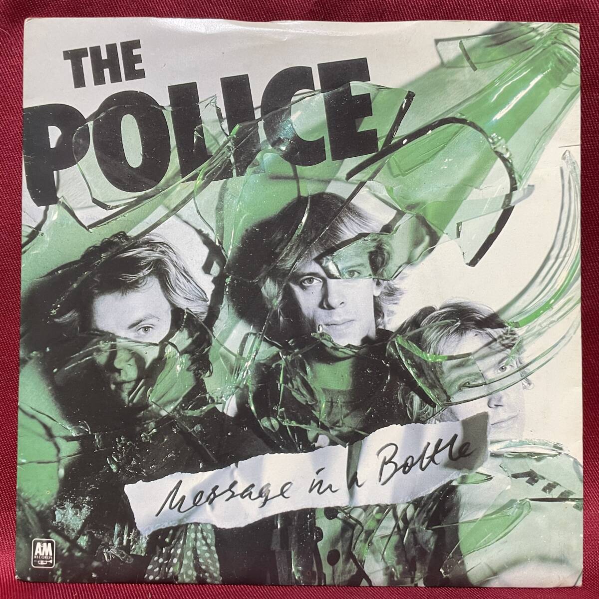 ◆UKorg7”s!◆THE POLICE◆MESSAGE IN A BOTTLE◆GREEN盤!◆_画像2