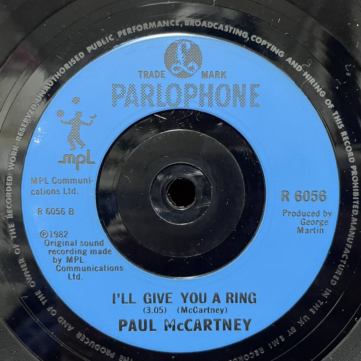 ◆1円開始!◆UKorg7”s!◆PAUL McCARTNEY◆TAKE IT AWAY◆_画像5