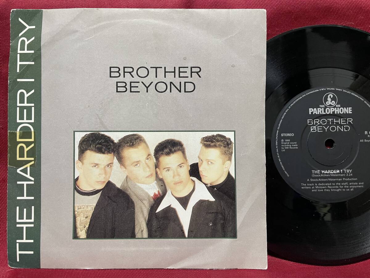 ◆UKorg7”s◆BROTHER BEYOND◆THE HARDER I TRY◆_画像1