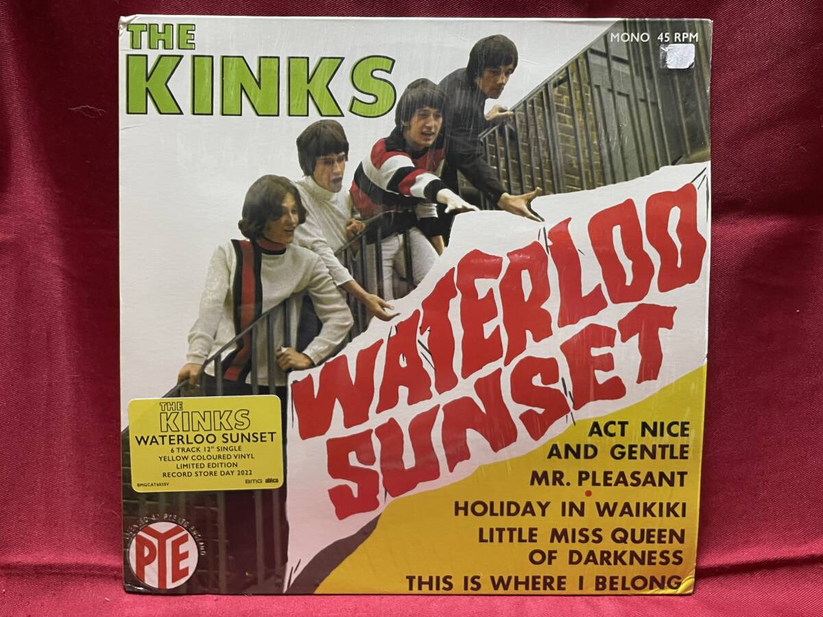 ◆1円開始!◆RSD限定12”EP!◆THE KINKS◆WATERLOO SUNSET◆_画像4