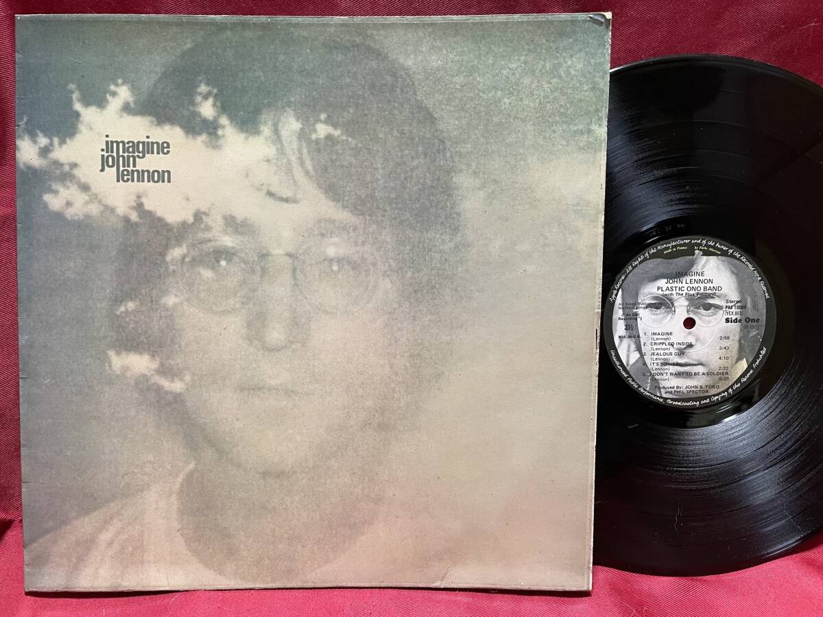 ◆1円開始!◆フランスプレス盤!◆JOHN LENNON◆IMAGINE◆_画像1