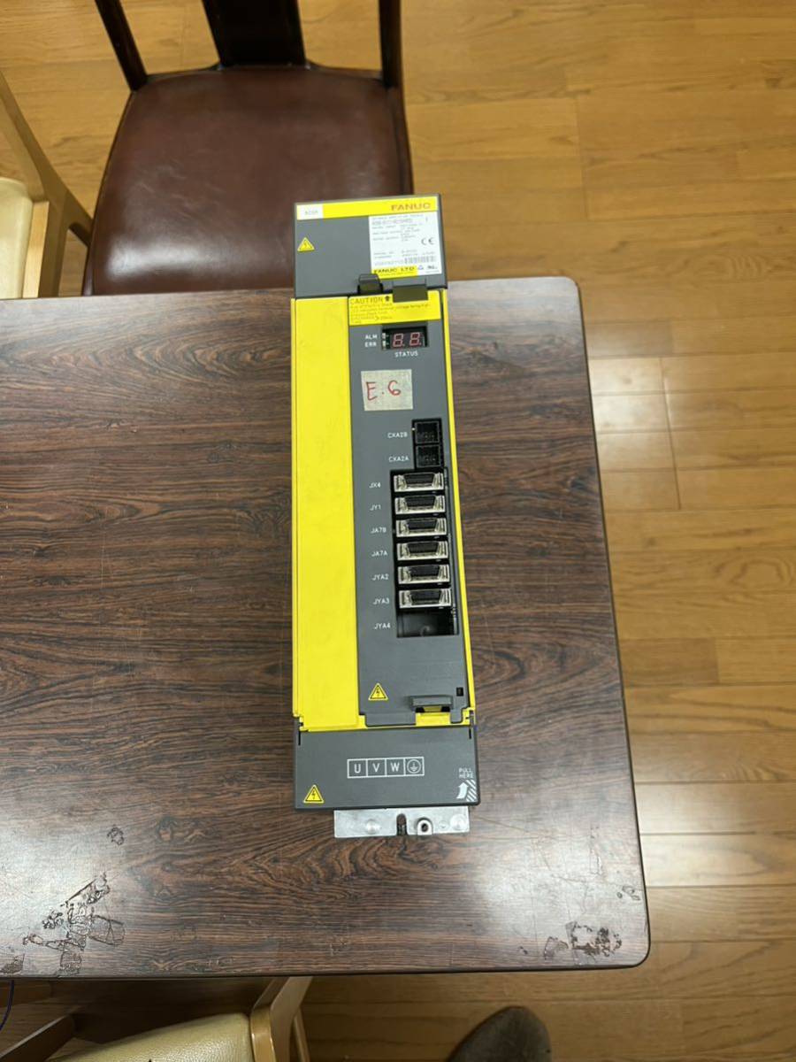 E6 ファナック FANUC SPINDLE AMPLIFIER A06B-6111-H015#H550 17.5KW 電源確認済み_画像1