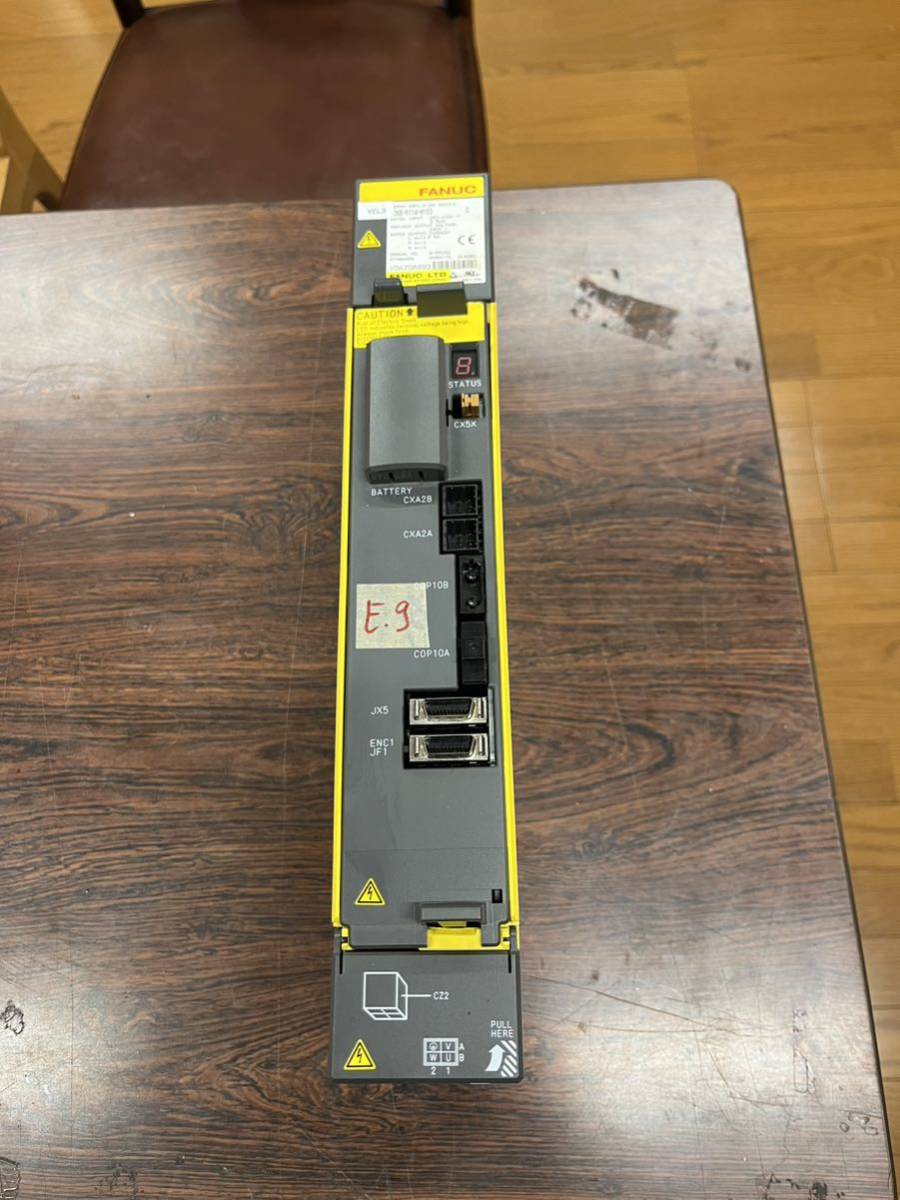 E9 ファナック FANUC SERVO AMPLIFIER A06B-6114-H103 2.5kw 電源確認済み_画像1