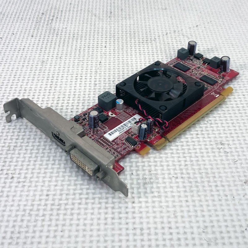 中古グラフィックカード 動作確認済 WinXP～Win10 LINUX ★ MSI AMD Radeon HD 5450 GDDR3 512MB 64bit DVI/HDMI #2358-K_画像1