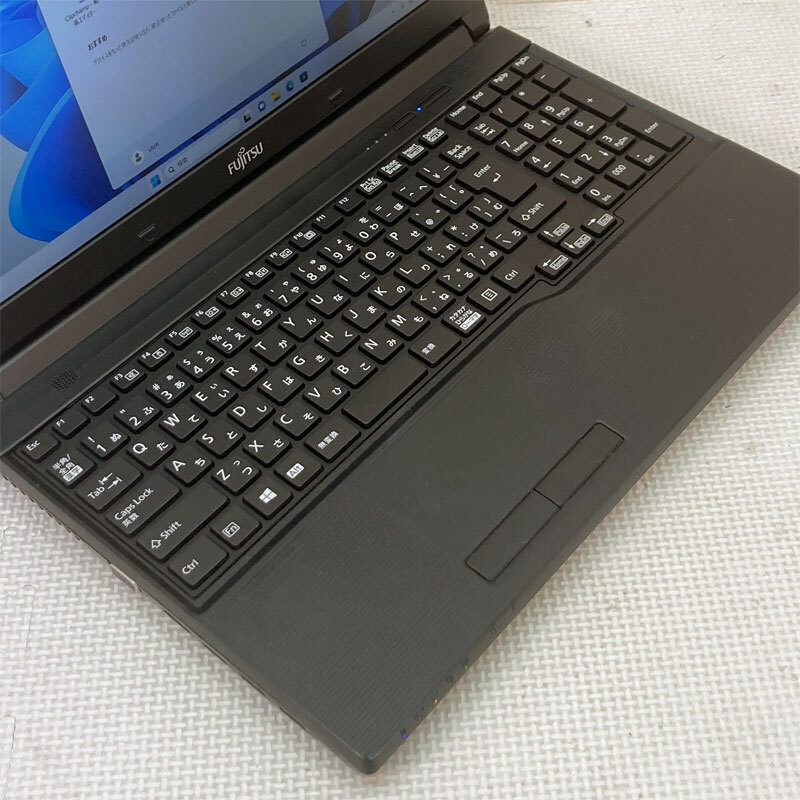 Windows11 第6世代CPU搭載 新品SSD使用 USBマウス付 ★ 富士通 LIFEBOOK A746/P Core i7-6600U(2.6G/2コア) メモリ8GB SSD512GB DVD_画像4