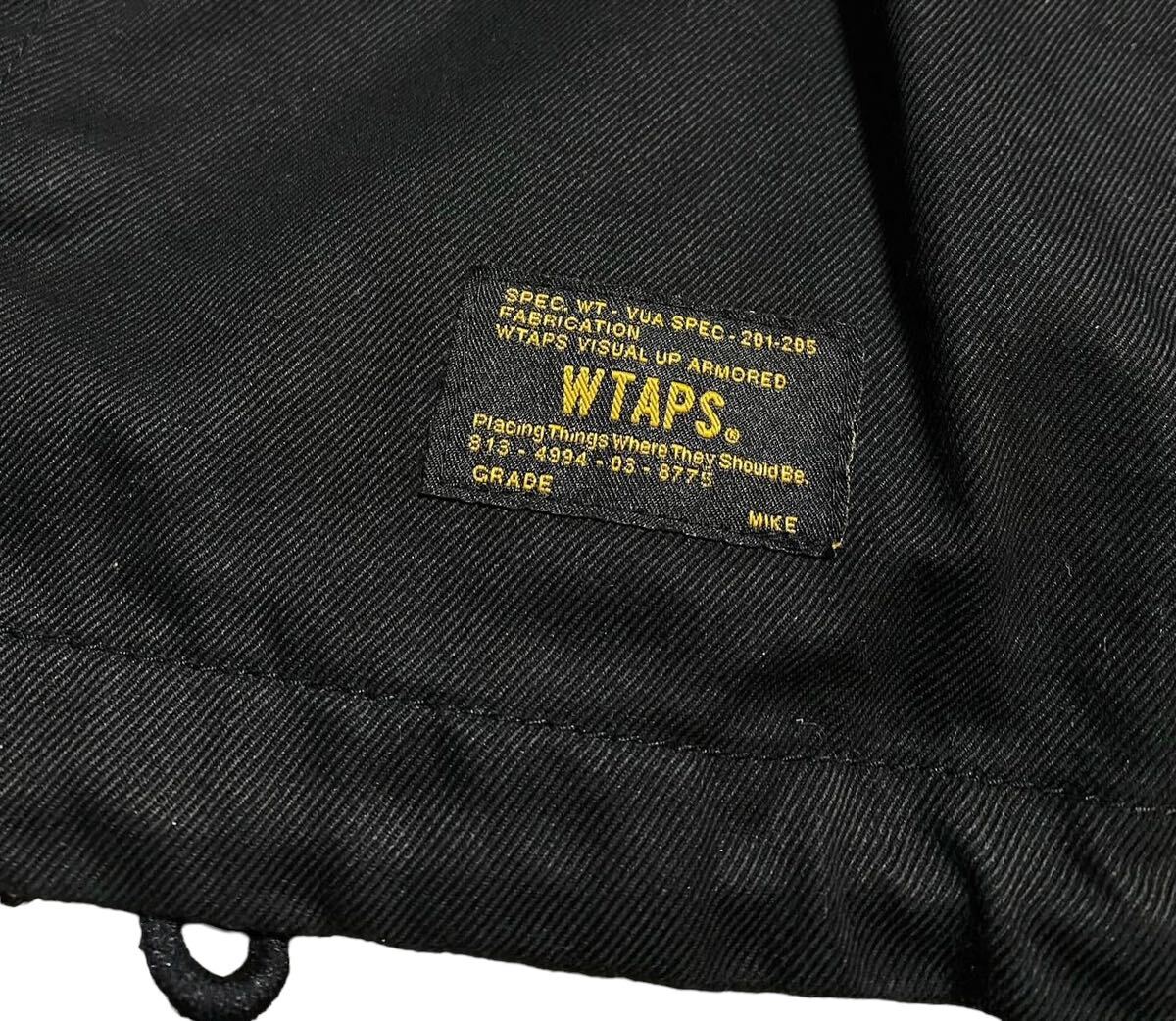 未使用品 17aw wtaps M-65 ダブルタップス ミリタリージャケット 黒 ２_画像5