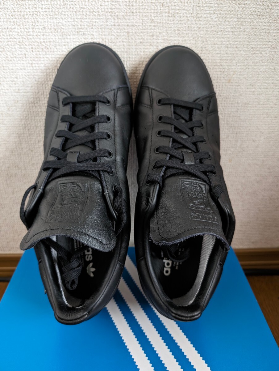 アディダス スタンスミス LUX GTX IG8661 コアブラック BLACK ゴアテックス GORE TEX adidas stansmith gtx 黒 革 レザー 29.5cm ラックス_画像6