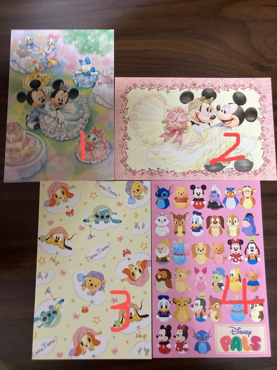 【新品未使用】　【希望者におまけあり】TDL ディズニー　コースター　2枚セット