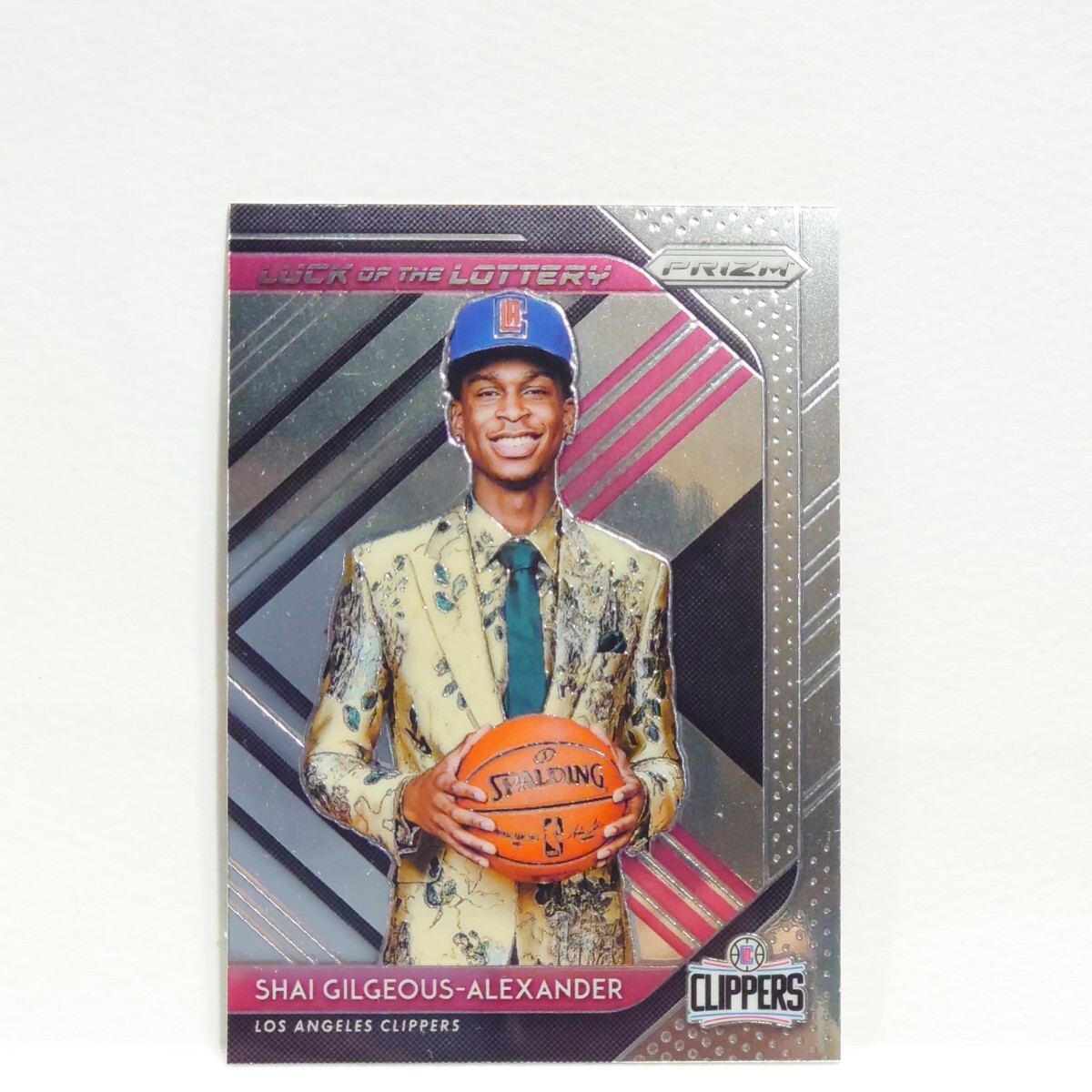 Panini 2018-19 PRIZM Shai Gilgeous-Alexander LUCK OF THE LOTTERY RC ROOKIE ルーキーの画像1